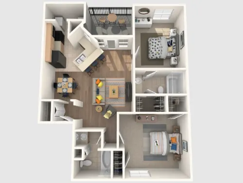 Polo Club floor plan 4