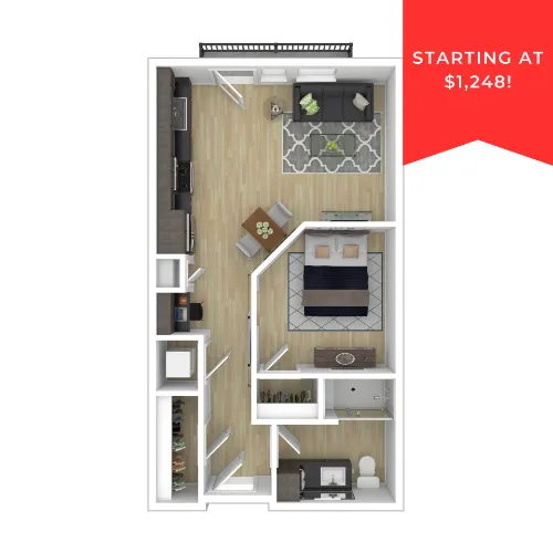 Presidium Tech Ridge floor plan 1