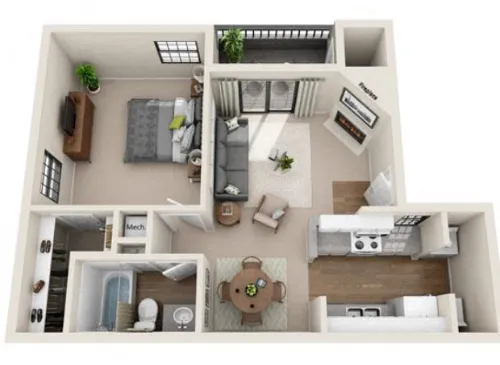 Promontory Point floor plan 2