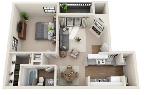 Promontory Point floor plan 2