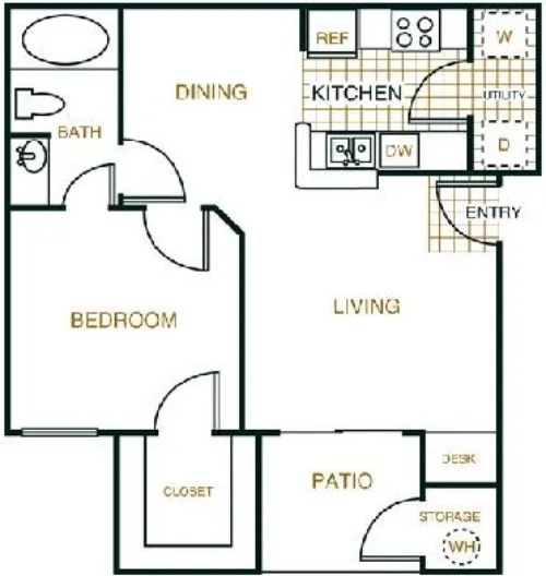 San Paloma floor plan 2