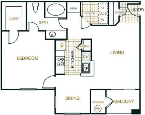 San Paloma floor plan 3