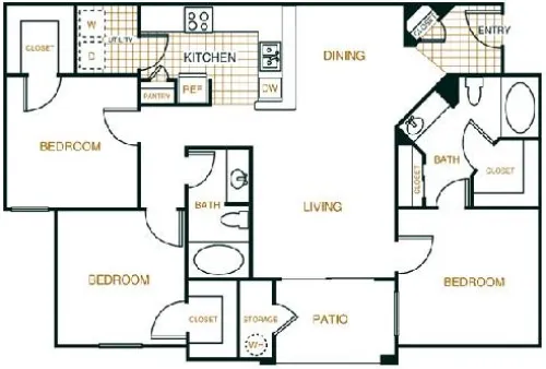 San Paloma floor plan 6