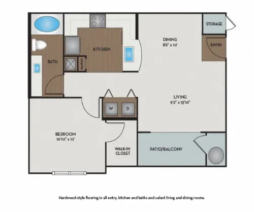 Settlers Ridge floor plan 1