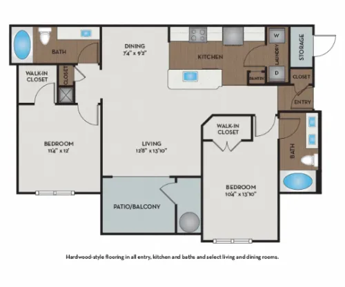 Settlers Ridge floor plan 5