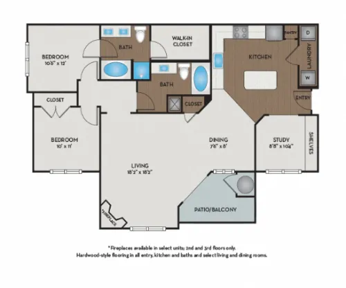 Settlers Ridge floor plan 7