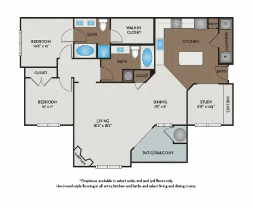 Settlers Ridge floor plan 7