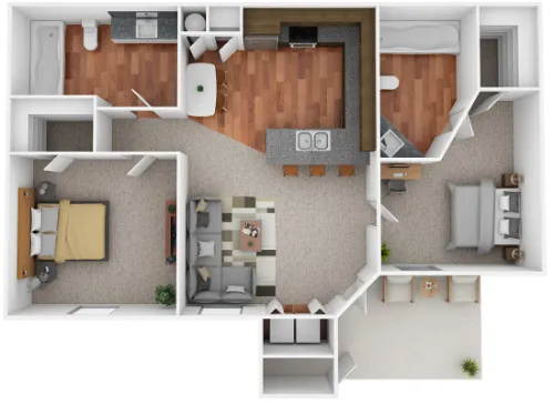 Silver Springs floor plan 3