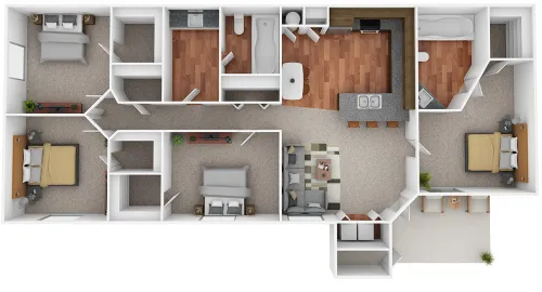 Silver Springs floor plan 5