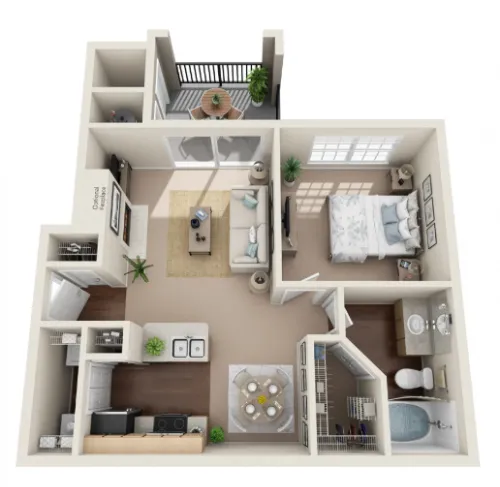 Sonterra floor plan 1