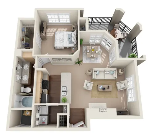 Sonterra floor plan 2