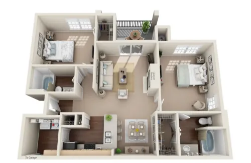 Sonterra floor plan 4