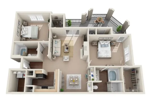 Sonterra floor plan 9