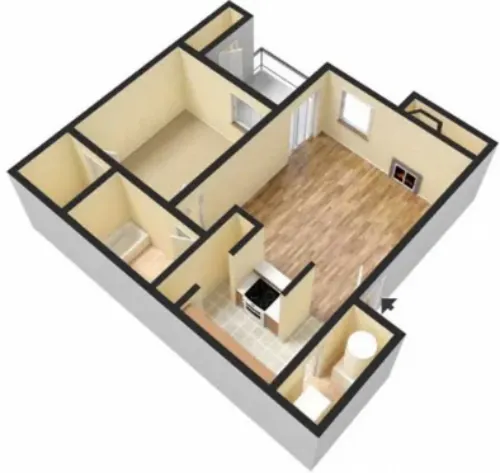 Spicewood Springs floor plan 1