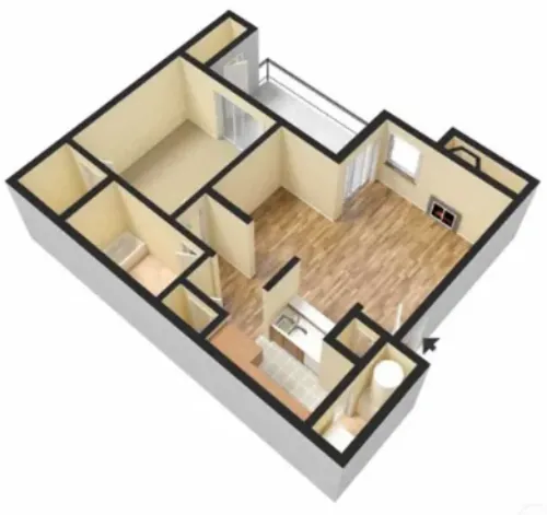 Spicewood Springs floor plan 2