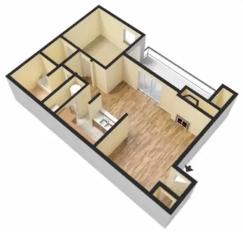 Spicewood Springs floor plan 3