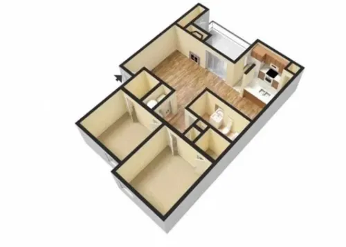 Spicewood Springs floor plan 7