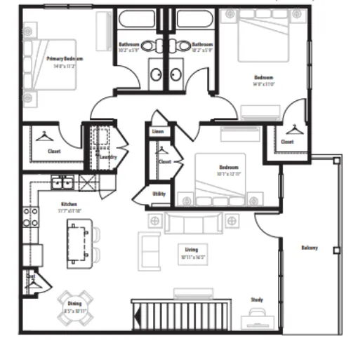 Springs at Lakeline floor plan 12