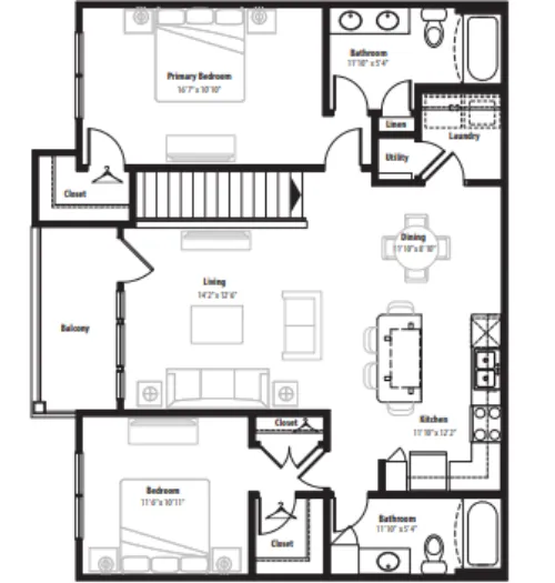 Springs at Lakeline floor plan 8