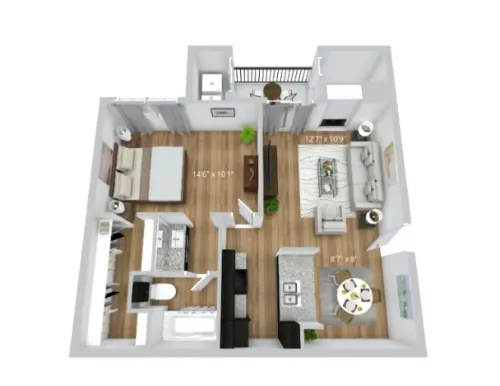 Summit at Westwood floor plan 1