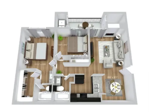 Summit at Westwood floor plan 5