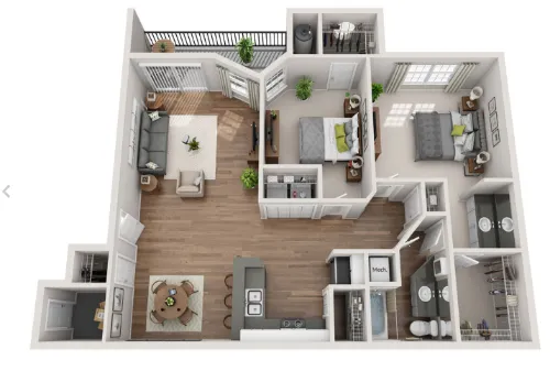 Terrazzo floor plan 3