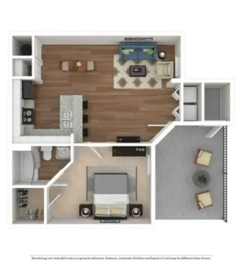 The Atlantic Grand Oaks floor plan 1