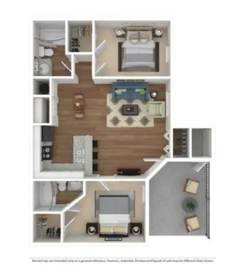 The Atlantic Grand Oaks floor plan 2