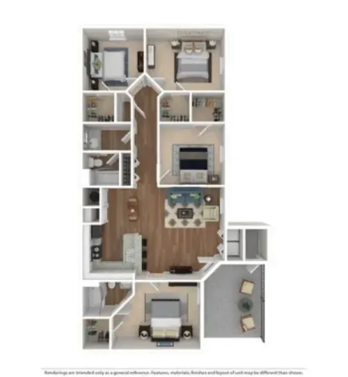 The Atlantic Grand Oaks floor plan 4