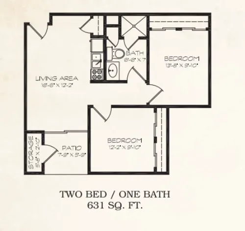 The Clairmont floor plan 4