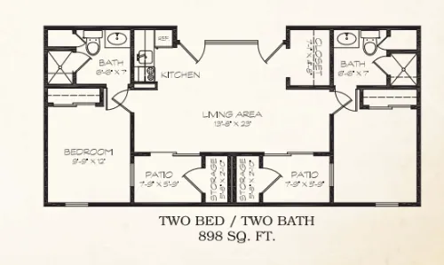 The Clairmont floor plan 5