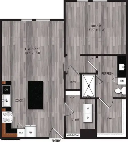 The Cooper Apartments FloorPlan 15