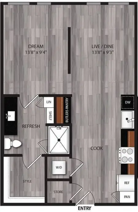 The Cooper Apartments FloorPlan 2