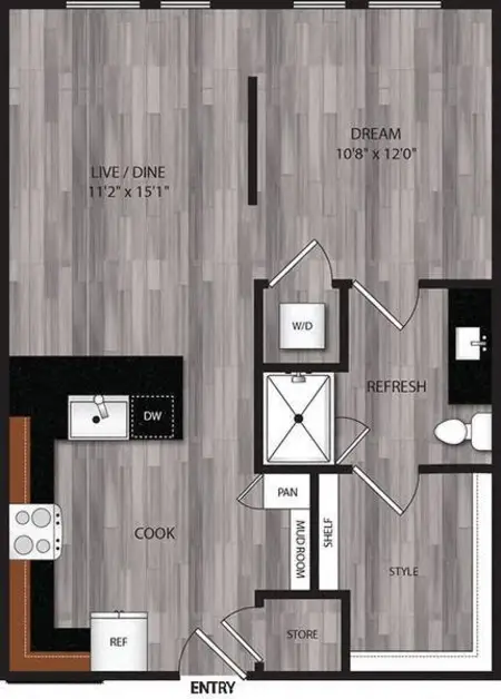 The Cooper Apartments FloorPlan 3