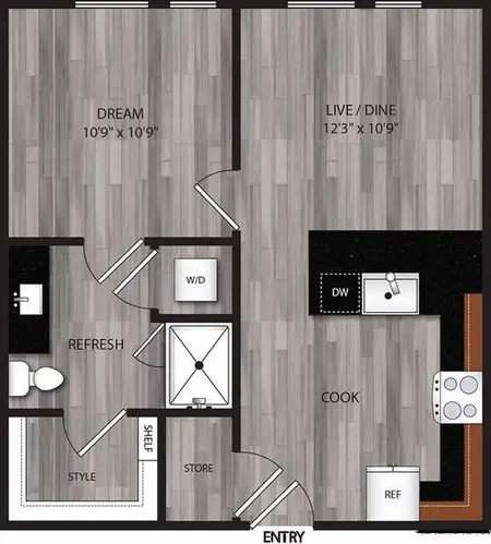 The Cooper Apartments FloorPlan 7