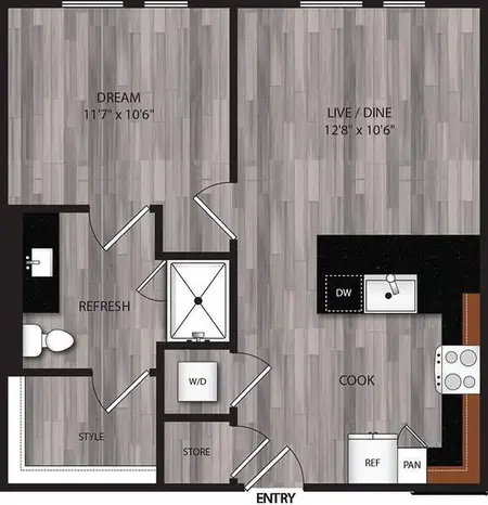 The Cooper Apartments FloorPlan 8