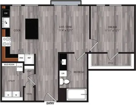 The Cooper Apartments FloorPlan 9