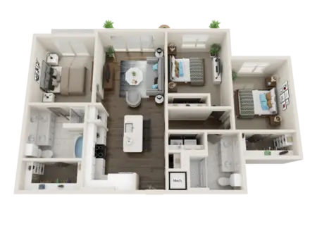 The Gates at Meadow Place FloorPlan 8