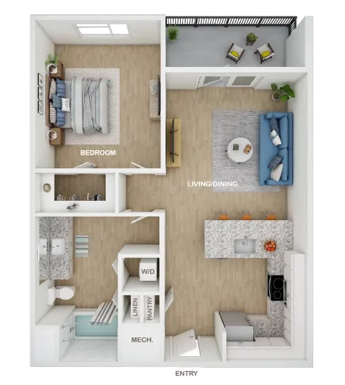 The Post at Parmer floorplan 2