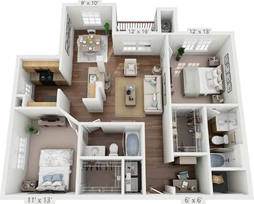 The Reserve at Walnut Creek floorplan 5