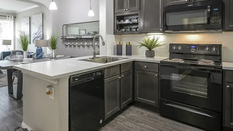 The Retreat at Cinco Ranch Apartments Quartz Countertops