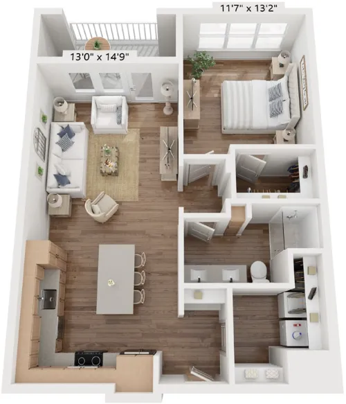 The Vaughan floor plan 2