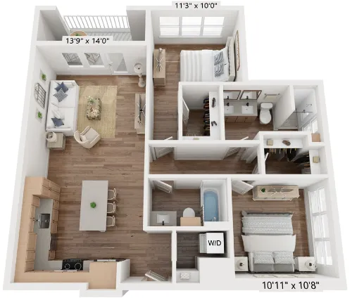 The Vaughan floor plan 9