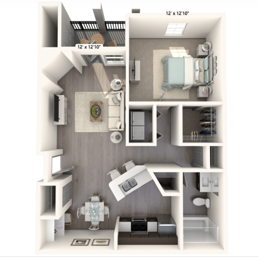 Trails at Canyon Creek floor plan 1