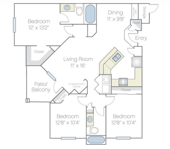 Trails at Canyon Creek floor plan 16