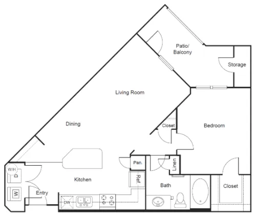 Urban North floor plan 3