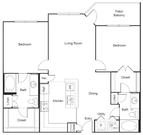 Urban North floor plan 5