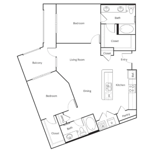 Urban North floor plan 6