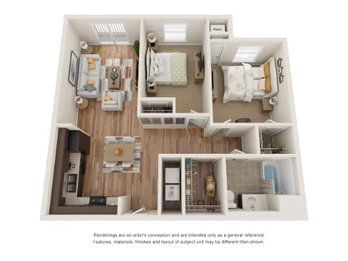 Villages at Fiskville floor plan 2