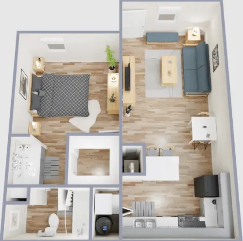 Villas Dela Plaza floor plan 1